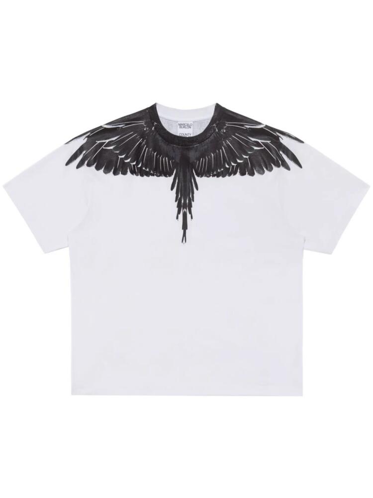 Marcelo Burlon County of Milan Icon Wings-print cotton T-shirt - White Cover