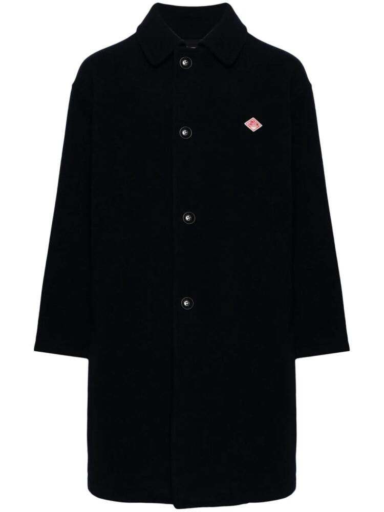 Danton single-breasted coat - Black Cover