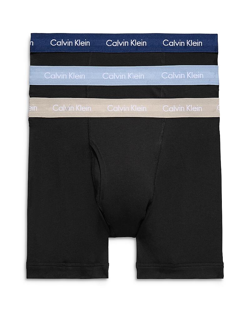 Calvin Klein Cotton Stretch Moisture Wicking Boxer Briefs, Pack of 3 Cover