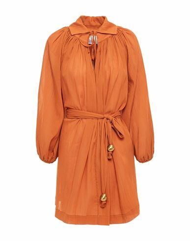 Lisa Marie Fernandez Woman Cover-up Rust Cotton Cover