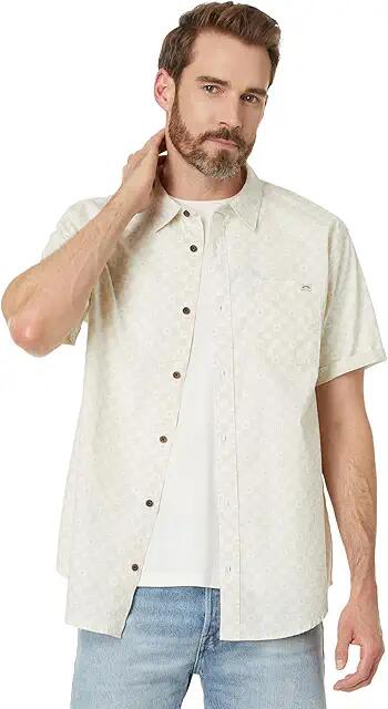 Billabong Sundays Mini Short Sleeve Woven (Taupe) Men's Clothing Cover