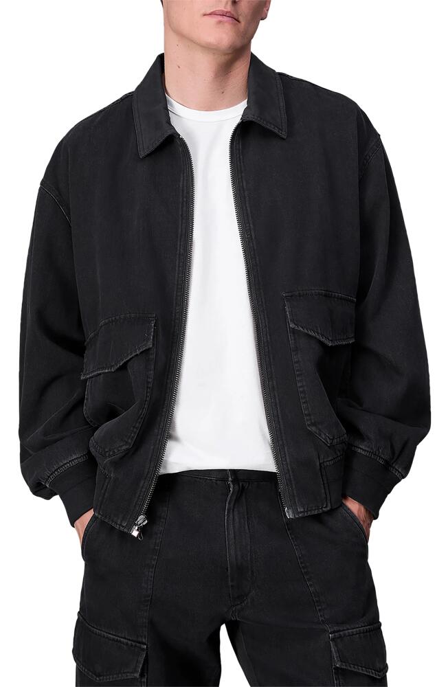 rag & bone Dorset Denim Jacket in Black Cover