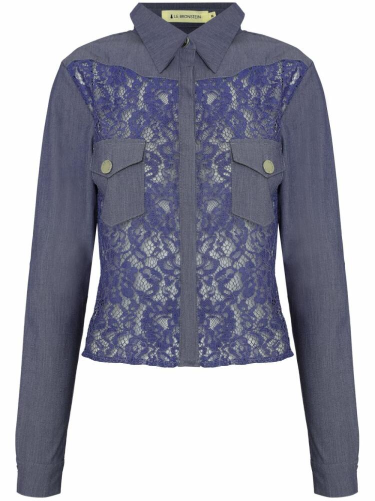 Lethicia Bronstein Celina shirt - Blue Cover