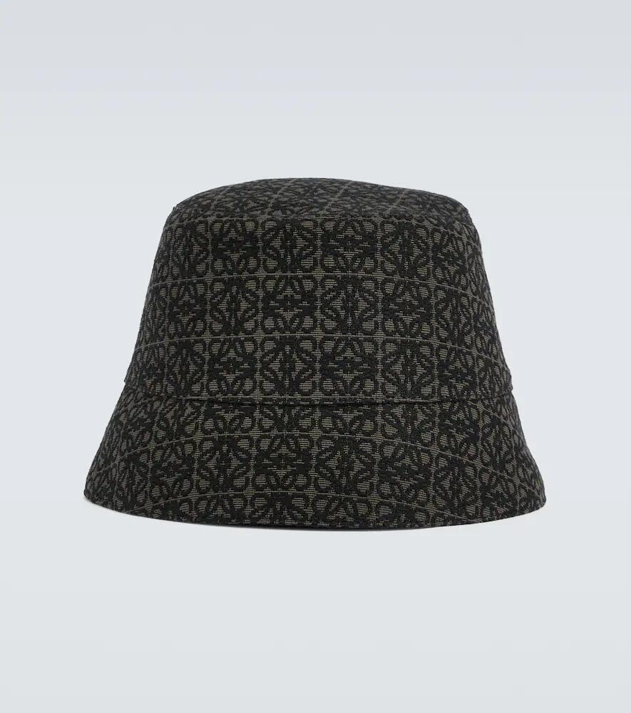 Loewe Reversible Anagram jacquard bucket hat Cover