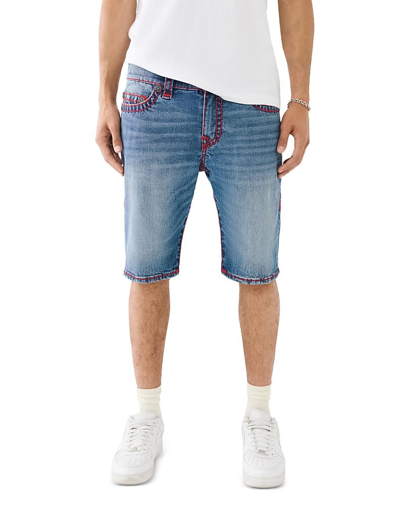 True Religion Rocco Super T Denim Shorts in Bond St Medium Wash Cover