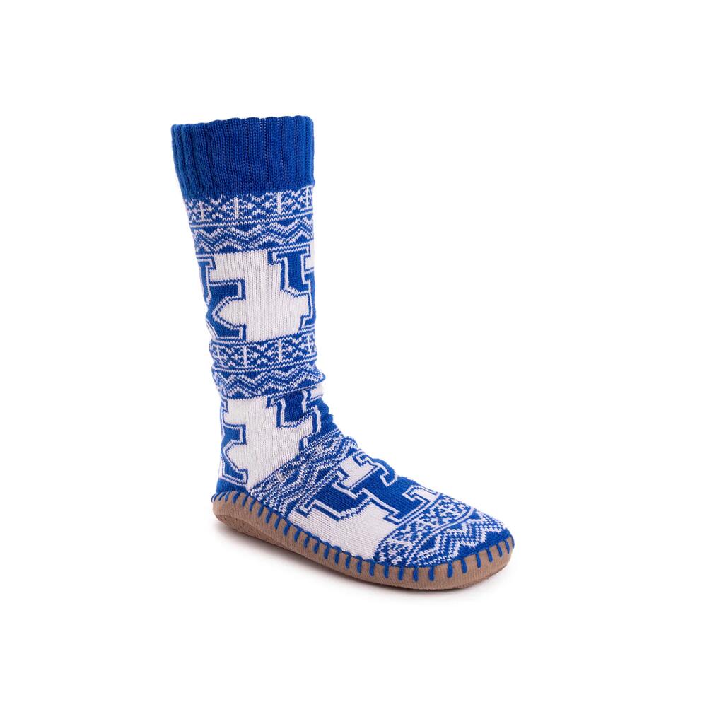 MUK LUKS Game Day Unisex Slipper Socks | Men's | Kentucky Cover