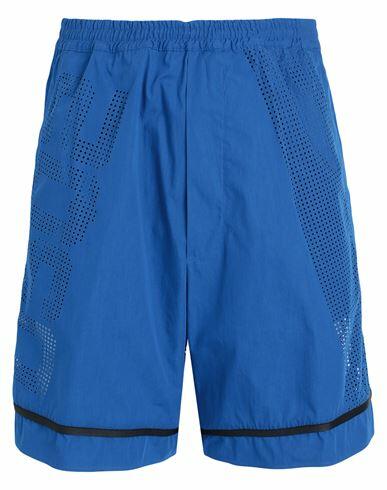 Dsquared2 Man Shorts & Bermuda Shorts Blue Cotton Cover