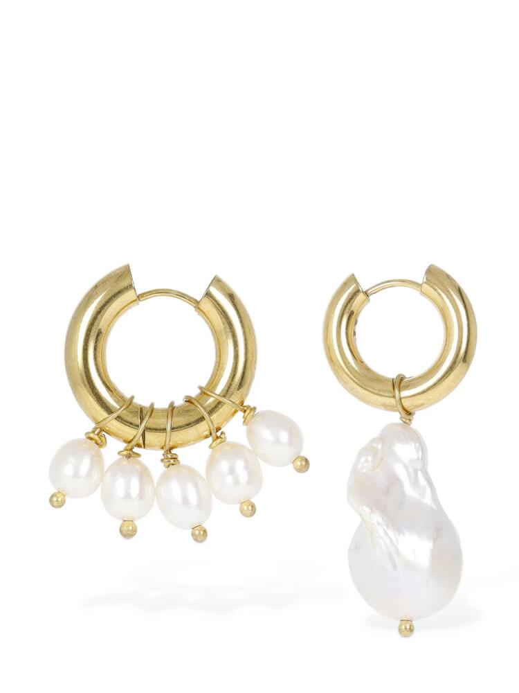 TIMELESS PEARLY Mismatched Pearl Earrings Cover