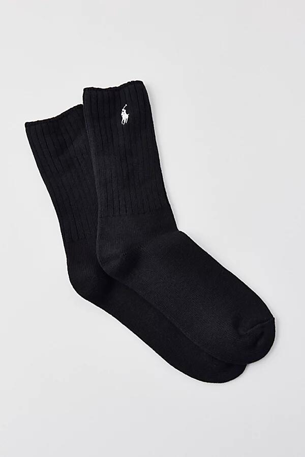 Polo Ralph Lauren Basic Crew Sock in Black Cover