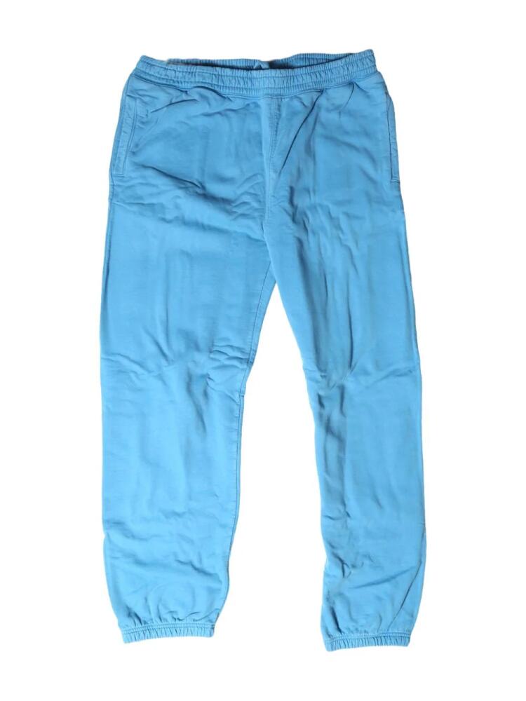 Stüssy logo-appliqué drawstring track pants - Blue Cover