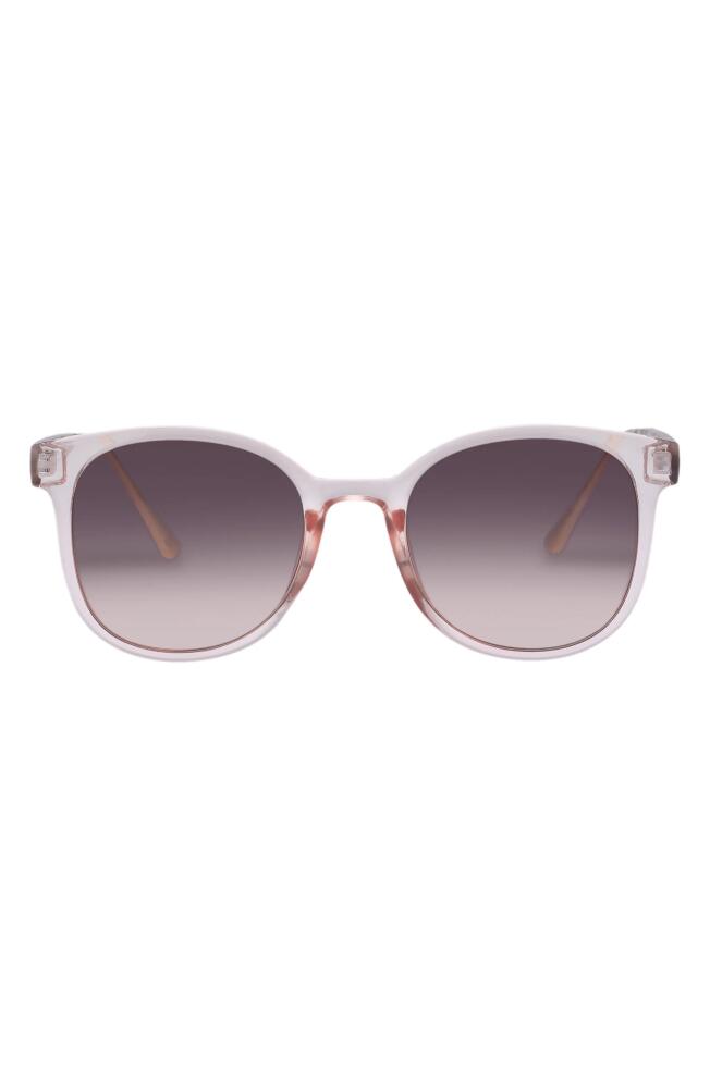 AIRE Crux 52mm Gradient D-Frame Sunglasses in Blush /Cookie Tort Cover