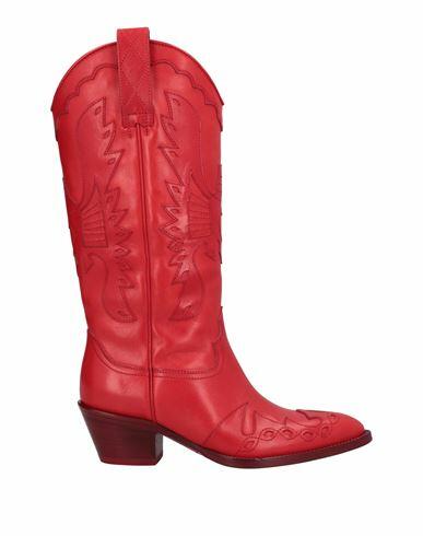 Buttero Woman Boot Red Leather Cover