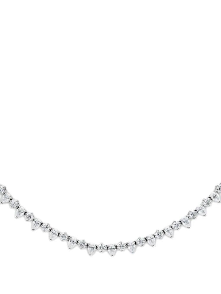 Jewels Aficionado 18kt white gold diamond necklace - Silver Cover