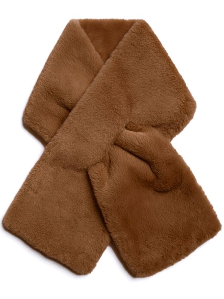 Apparis Bambi faux-fur wrap scarf - Brown Cover