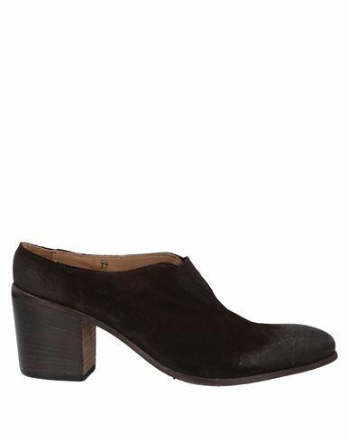 Moma Woman Mules & Clogs Dark brown Soft Leather Cover