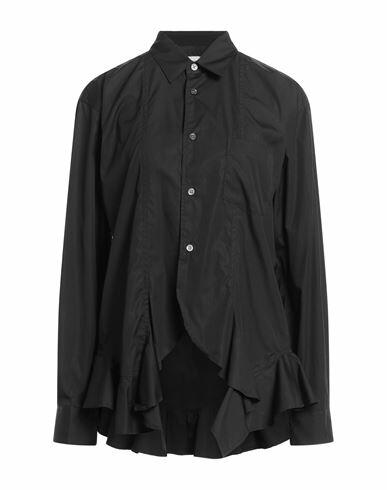 Comme Des Garçons Shirt Woman Shirt Black Cotton Cover