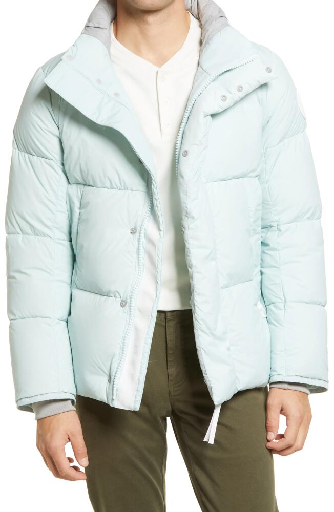 Canada Goose Everett 750 Fill Power Down Puffer Jacket in Meltwater-Eau De Fonte Cover