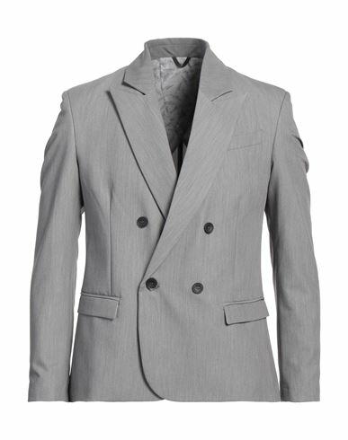 Imperial Man Blazer Light grey Polyester, Viscose, Elastane Cover