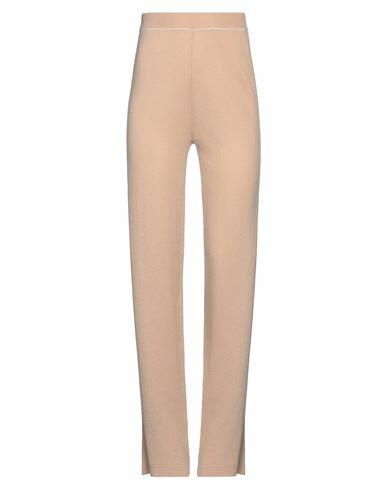 Max Mara Studio Woman Pants Beige Wool, Cashmere Cover