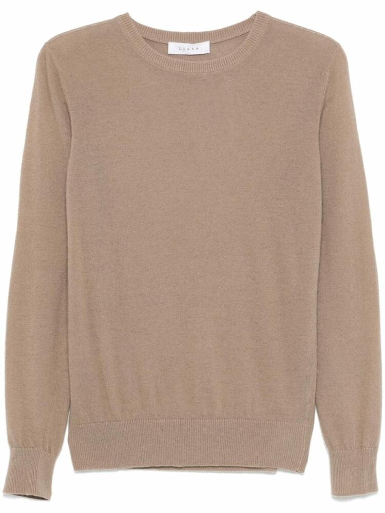 Liska cashmere sweater - Brown Cover