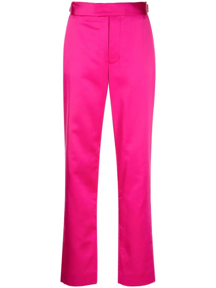 RTA Maren straight-leg trousers - Pink Cover