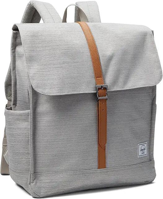 Herschel Supply Co. City Backpack (Light Grey Crosshatch) Backpack Bags Cover