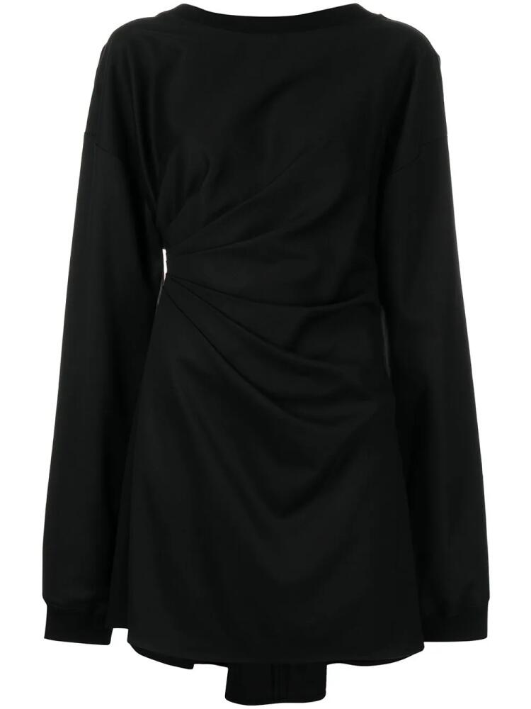 RTA Shauna gathered dress - Black Cover