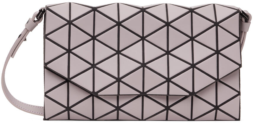 BAO BAO ISSEY MIYAKE Pink Tonneau Matte Shoulder Bag Cover