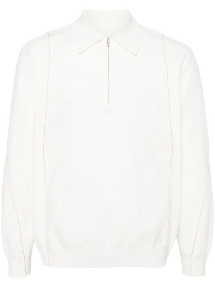 CROQUIS long sleeves sweater - White Cover