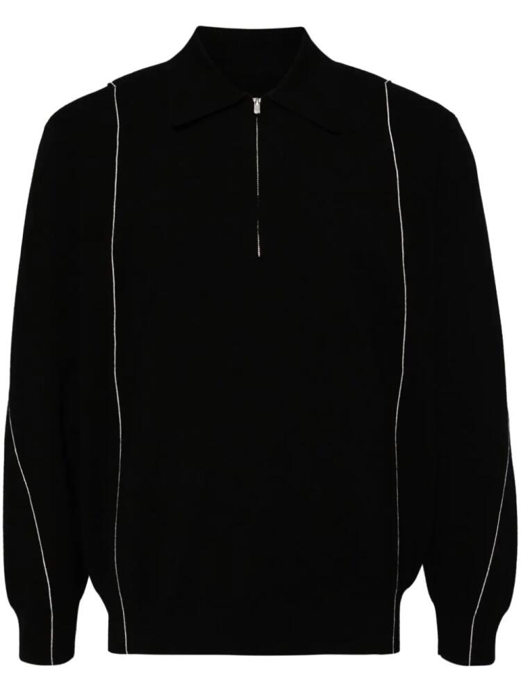 CROQUIS long sleeves sweater - Black Cover