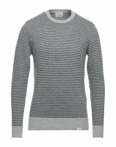 Brooksfield Man Sweater Light grey Polyamide, Viscose, Wool, Cashmere Cover