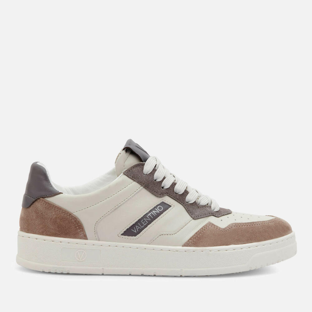 Valentino Men's Suede and Leather Basket Trainers Cover