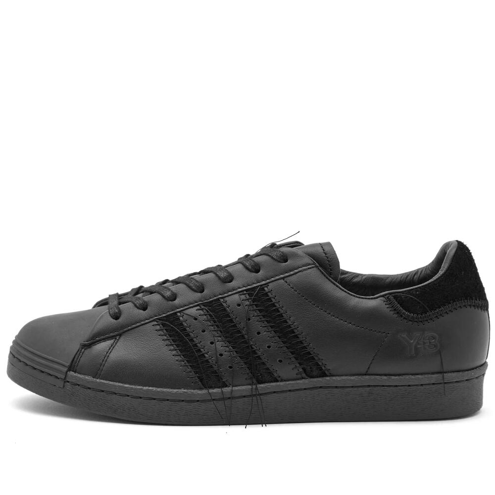 Y-3 Men's Superstar Sneakers in Black Cover