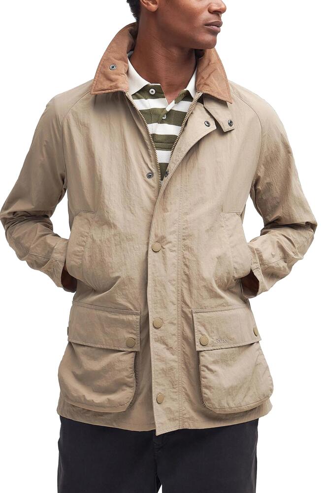 Barbour Ashby Water Resistant Jacket in Timberwolf Cover