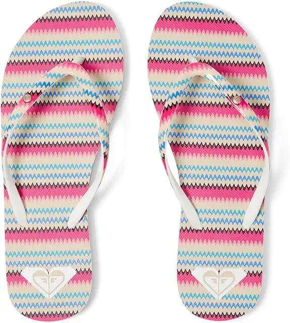 Roxy Portofino III (Black/Multi Stripe) Women's Sandals Cover