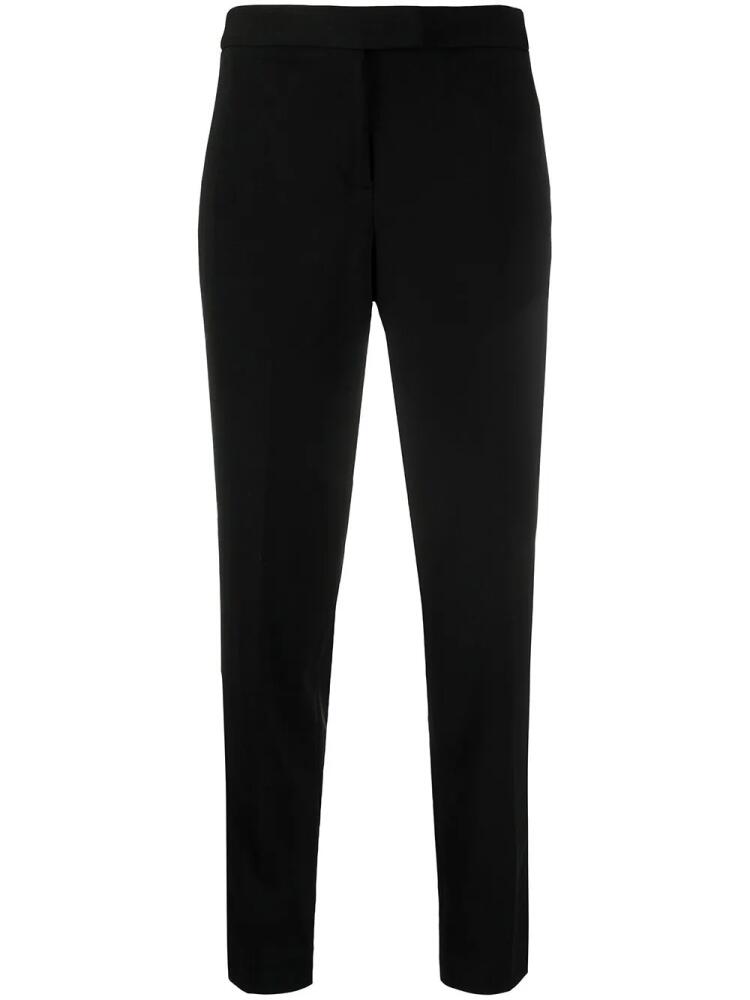 DKNY cropped slim-cut trousers - Black Cover