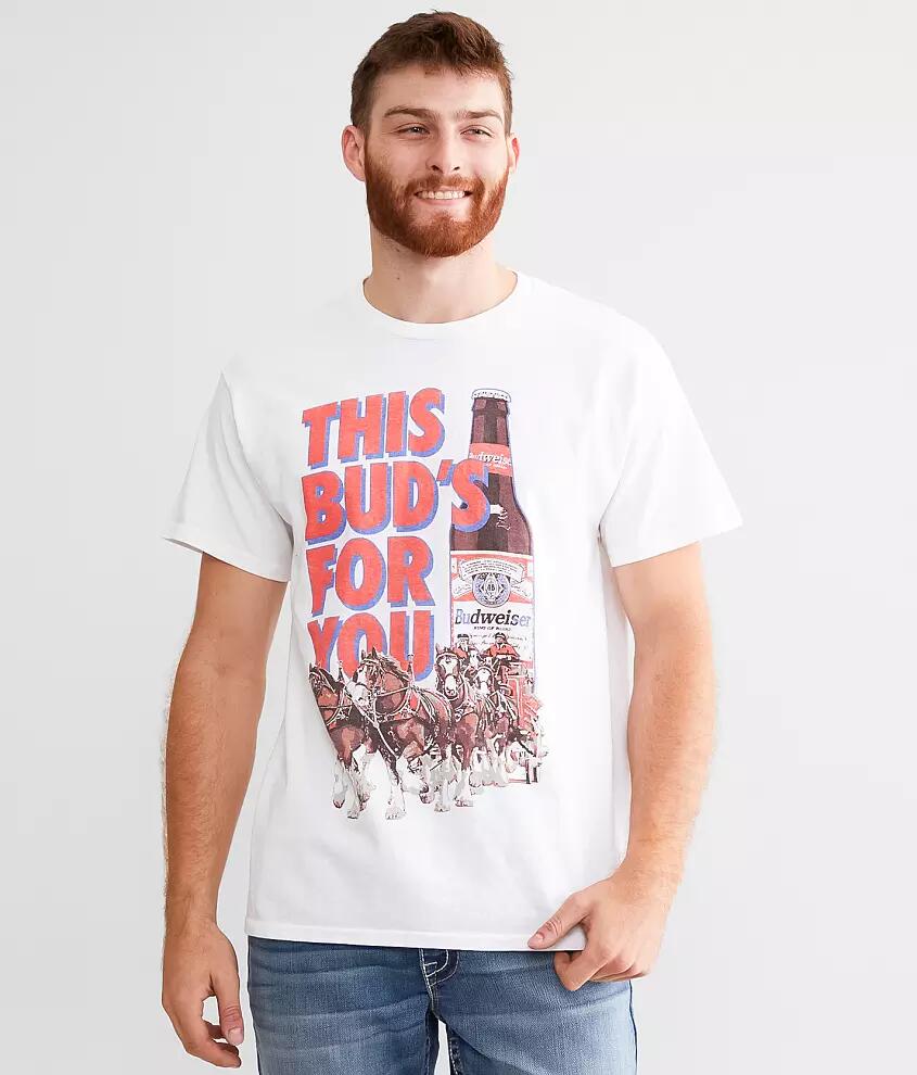 Junkfood This Bud's For You T-Shirt Cover