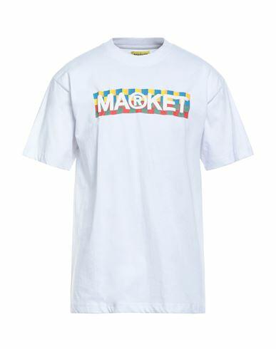 Market Man T-shirt White Cotton Cover