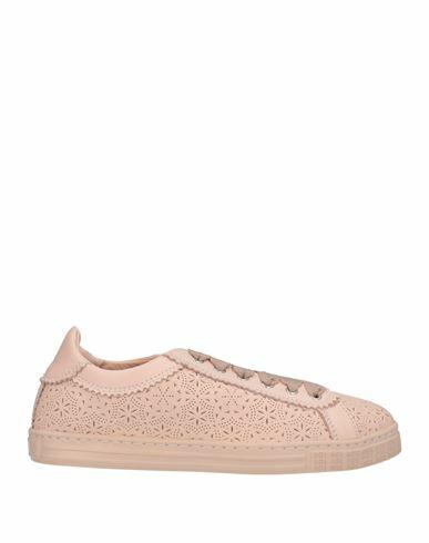 Agl Woman Sneakers Blush Soft Leather Cover