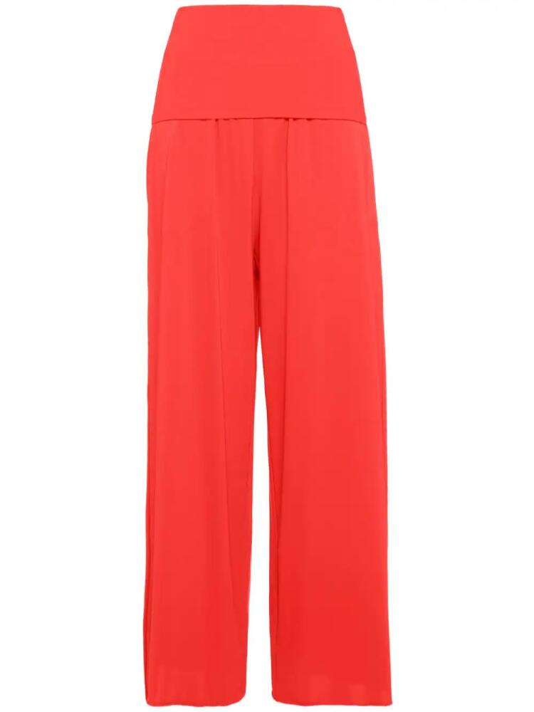 ERES Dao wide high-waisted trousers - Red Cover