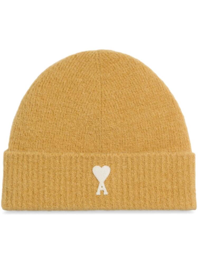 AMI Paris Ami de Coeur beanie - Yellow Cover