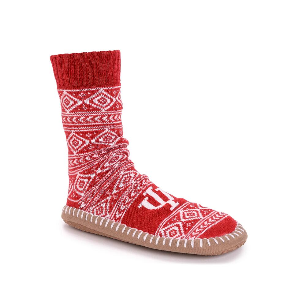 MUK LUKS Game Day Unisex Slipper Socks | Men's | Indiana Cover