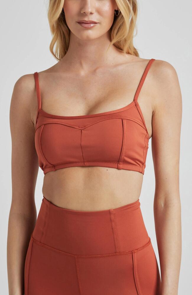 Contour Bralette in Baked Clay Cover