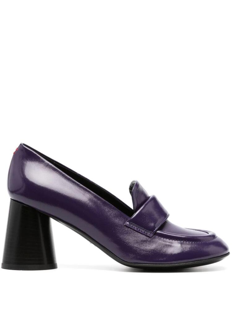 Halmanera ACE03 70mm leather pumps - Purple Cover