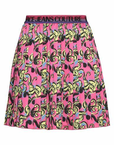 Versace Jeans Couture Woman Mini skirt Magenta Polyester Cover