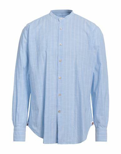 Thomas Reed Man Shirt Blue Size 16 ½ Cotton Cover