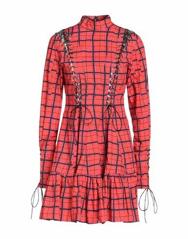 Rochas Woman Mini dress Red Cotton Cover