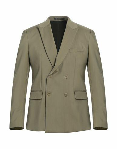 Low Brand Man Blazer Sage green Wool Cover