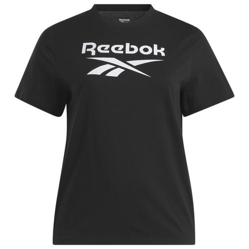 Reebok Plus Size Identity Big Logo T-Shirt - Womens Black Cover