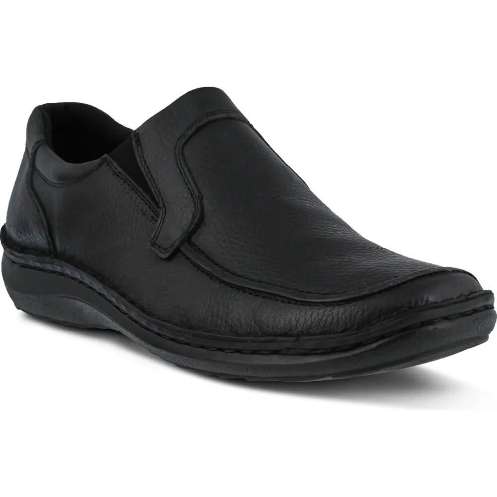 Spring Step Niccolo Moc Toe Loafer in Black Cover